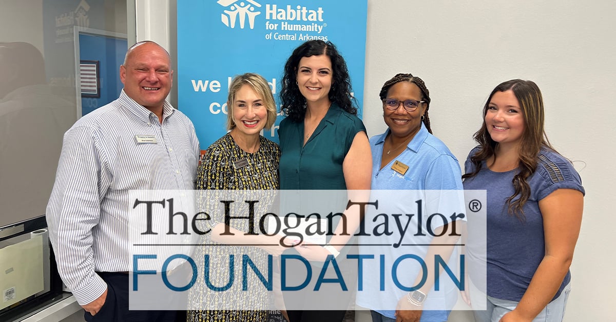 HoganTaylor Foundation grant 